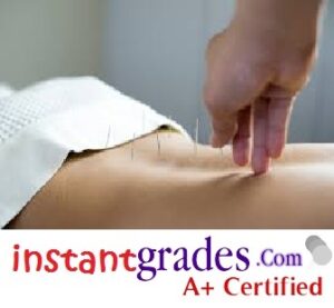 acupunture holistic nursing papers